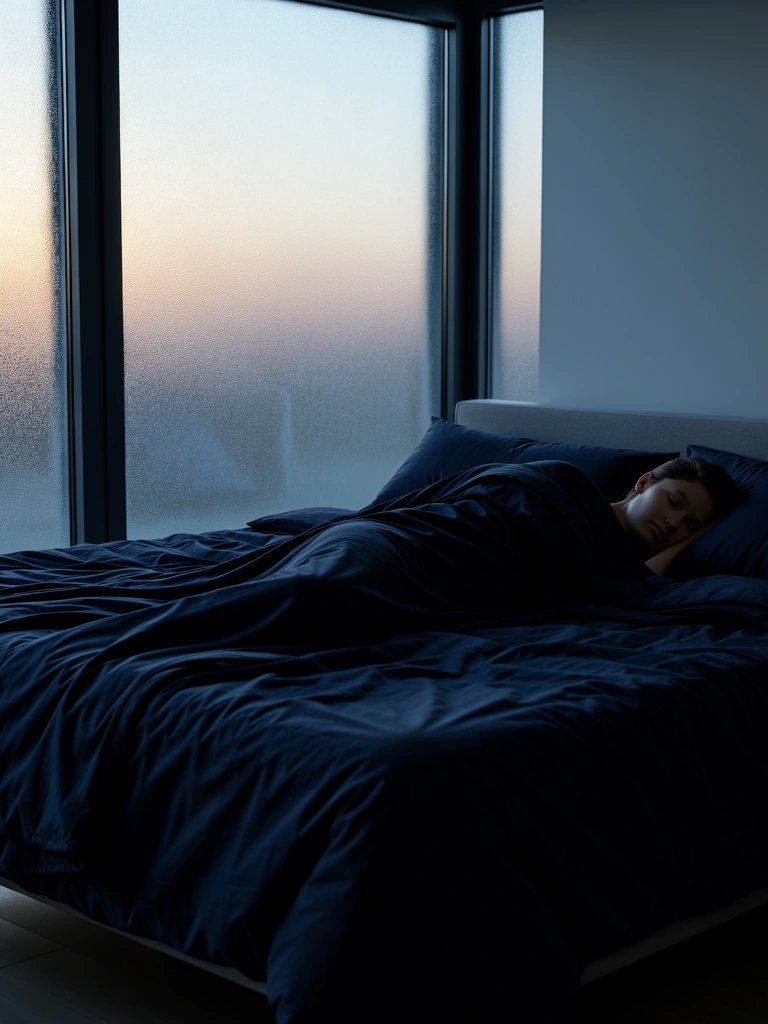 Pokojná atmosféra spálne